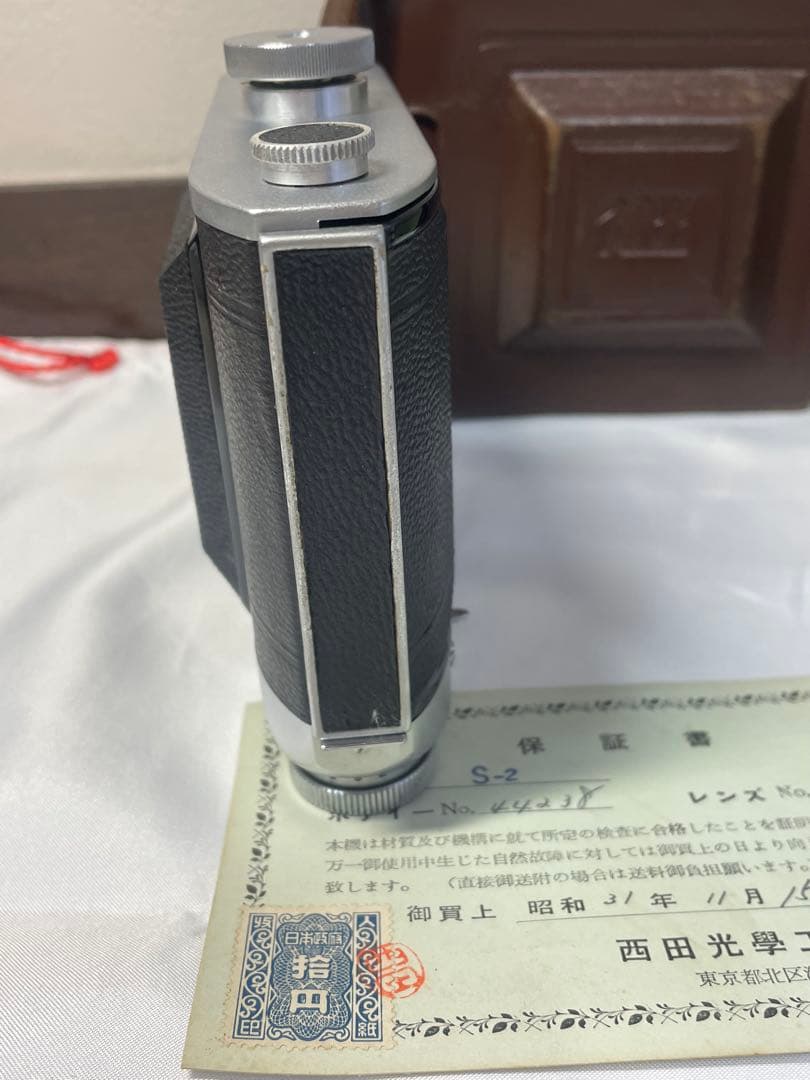 NKK西田光学 ウェスターフィルムカメラ　蛇腹カメラ Wester S-2