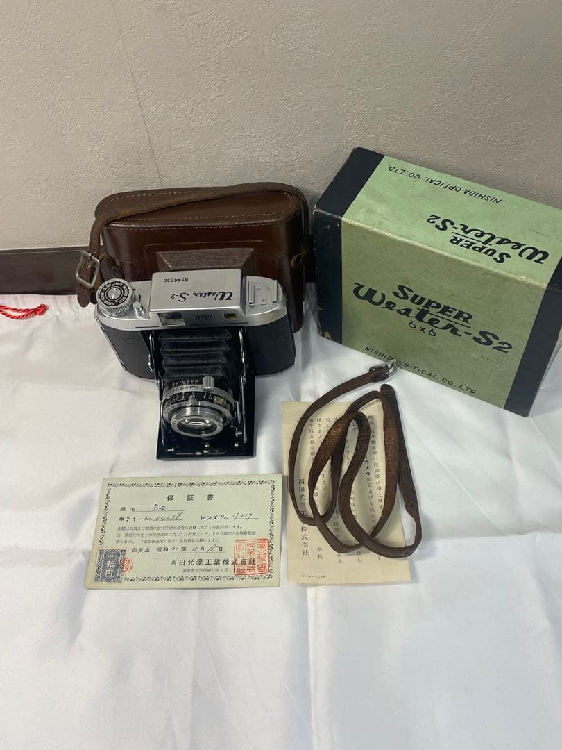 NKK西田光学 ウェスターフィルムカメラ　蛇腹カメラ Wester S-2
