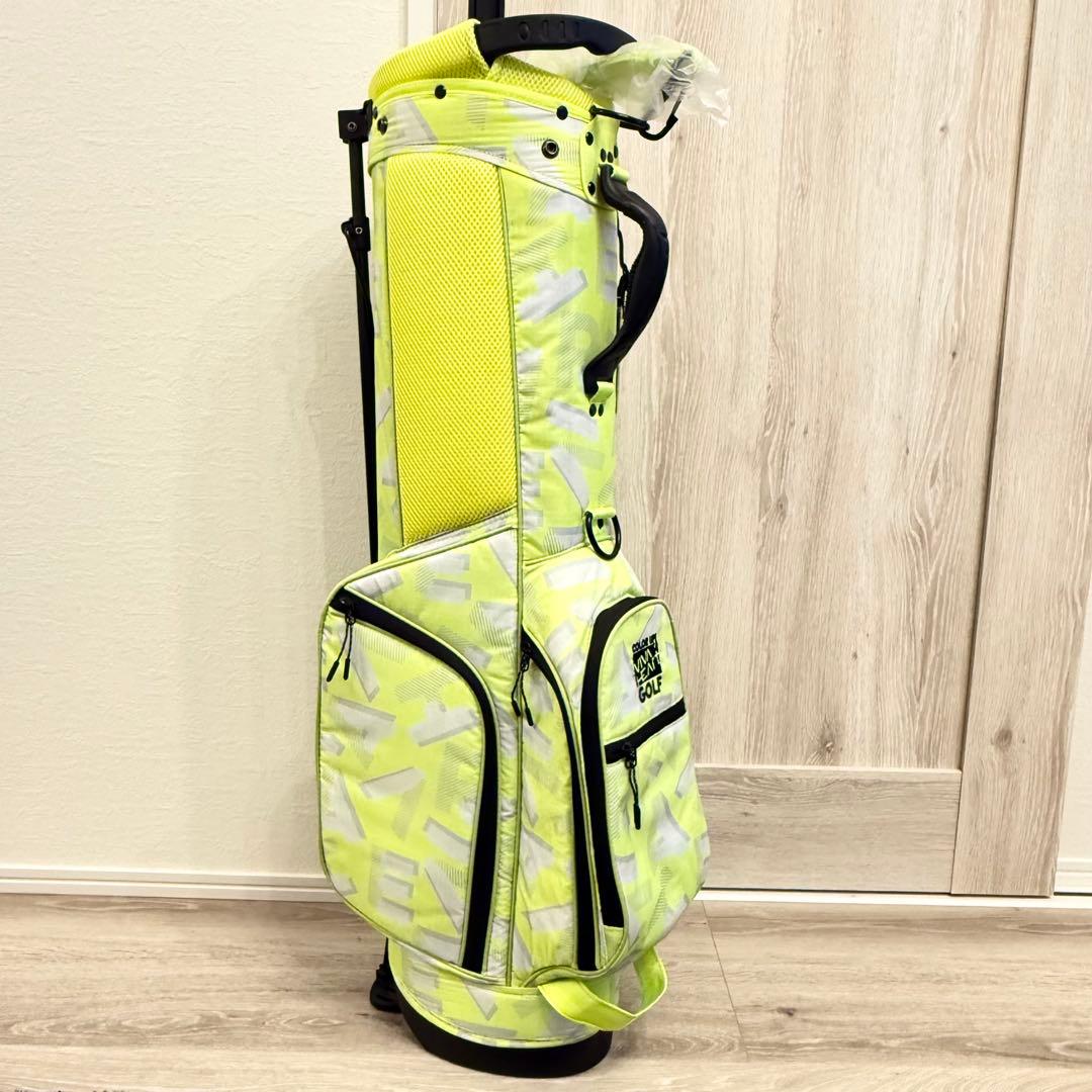 ☆新品未使用☆ビバハート 7.5型 総柄スタンドキャディバッグ