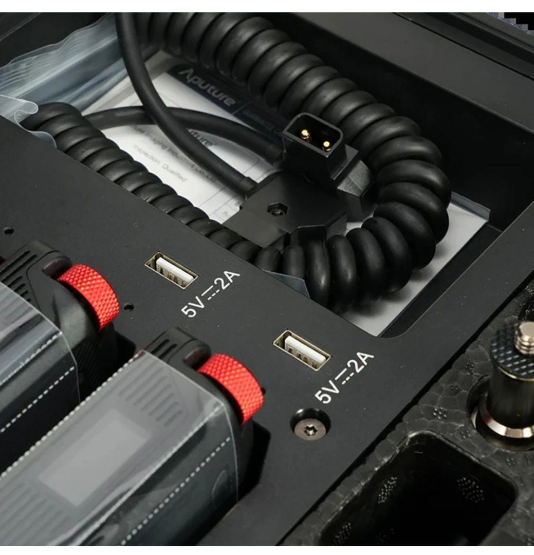 AputureMC PRO 8Light Kit磁着設計撮影ライト充電ケース付き