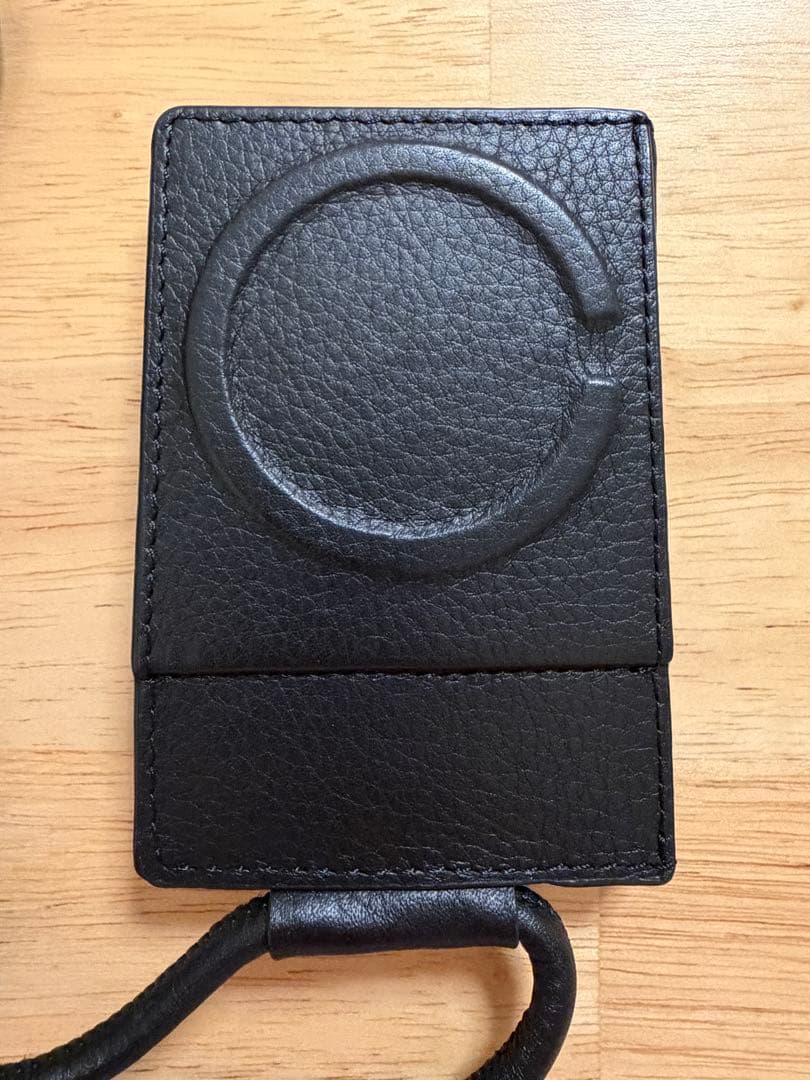 Objcts.io レザーストラップ + iPhoneケースセット ブラック