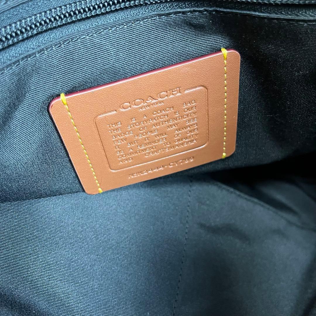 【美品】コーチ　COACH ビジネスバッグ　ショルダー　トート　レザー　2way