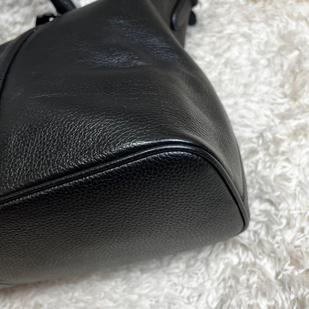 【美品】コーチ　COACH ビジネスバッグ　ショルダー　トート　レザー　2way