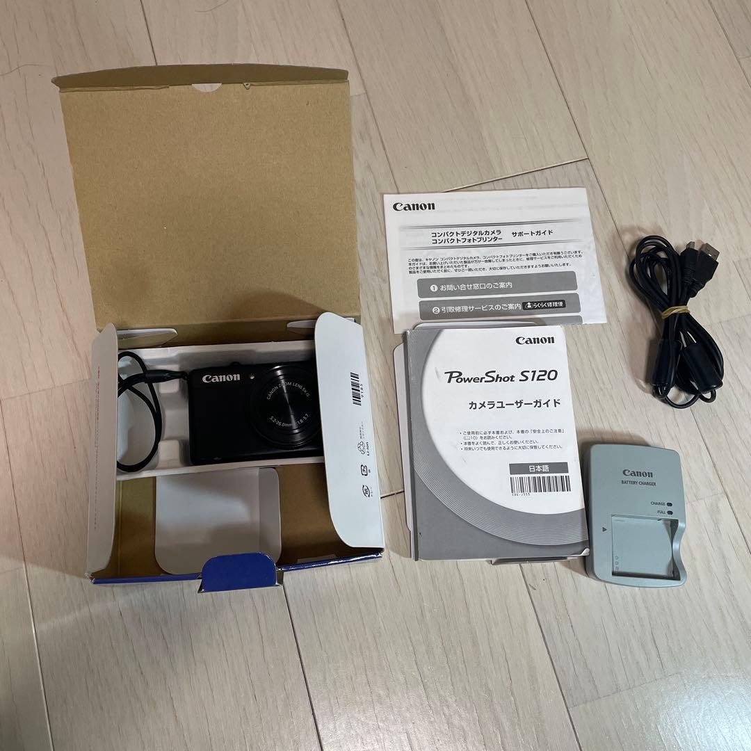 Canon PowerShot S120 コンデジ（一部注意）