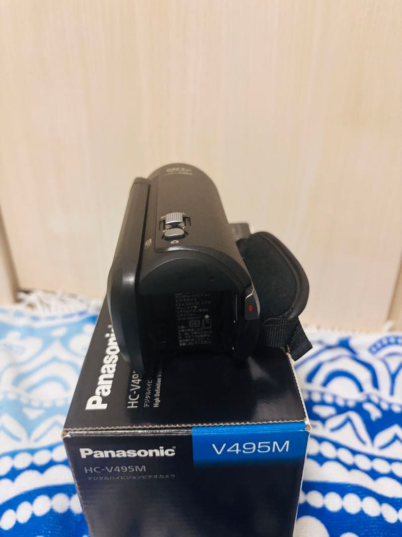美品展示品!Panasonic HC-V495M ビデオカメラ 本体 64GB