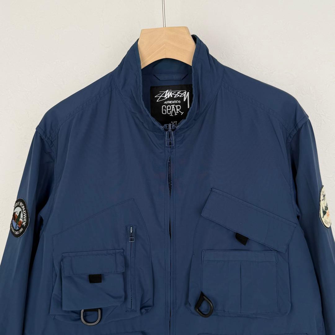 old stussy XL 08AW 60/40 フィッシングジャケット 00s