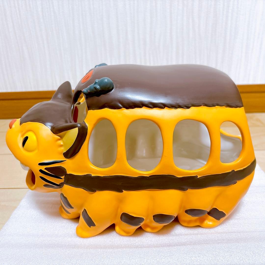 未使用◎箱有り◎送料込み/匿名配送◎となりのトトロ⭐︎ネコバス　蚊取り線香入れ