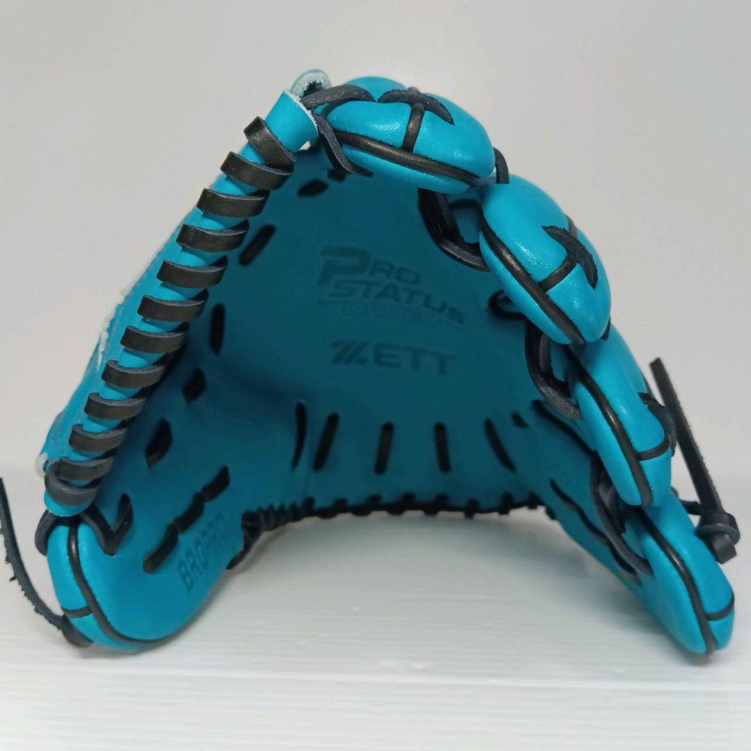ゼット プロステイタス BRGPRO 軟式用 投手 右投げ用 グローブ 美品