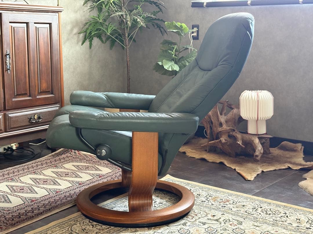 エコーネス　EKORNES ストレスレスチェア　1Pソファ　オットマン付　SZ