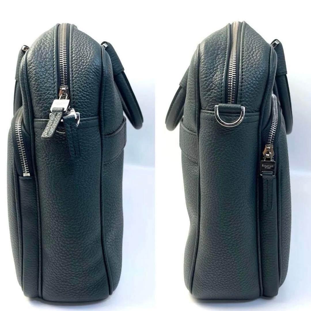 定価18万円 SERAPIAN セラピアン メンズ ビジネス バッグ2way