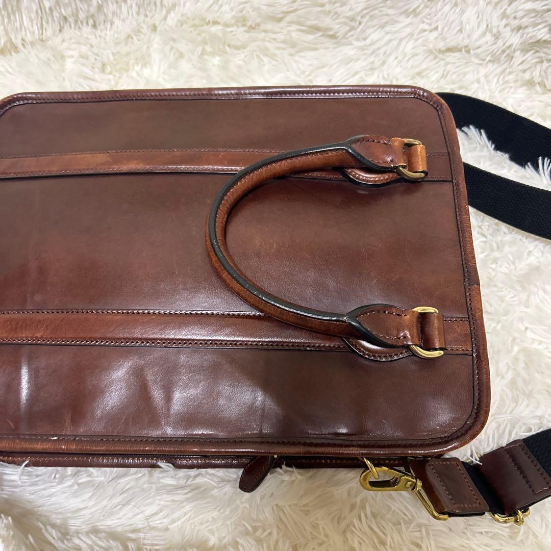 【美品】THE WARMTHCRAFTS ホースハイド　2way バッグ