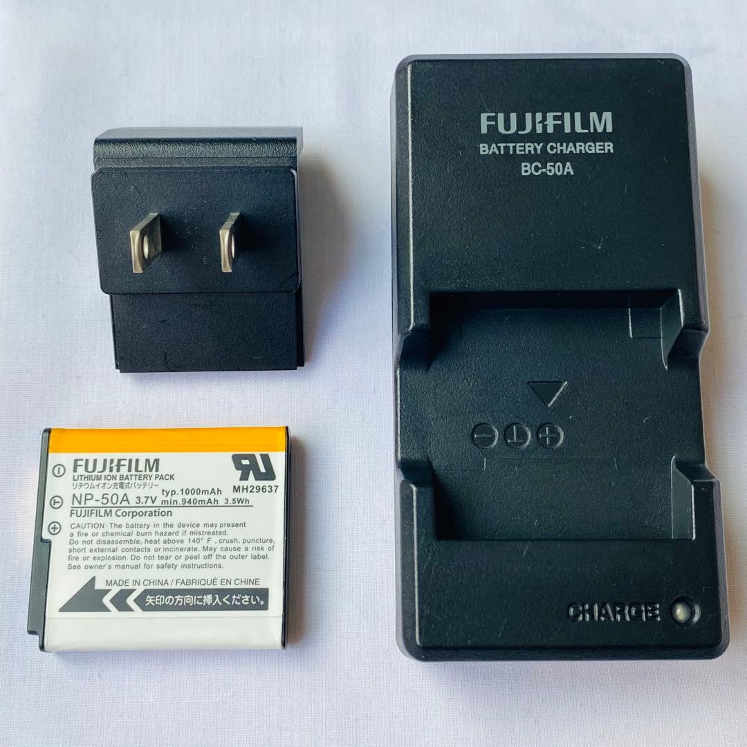 富士フイルム FinePix XP150 オレンジ デジカメ 中古 動作確認済み