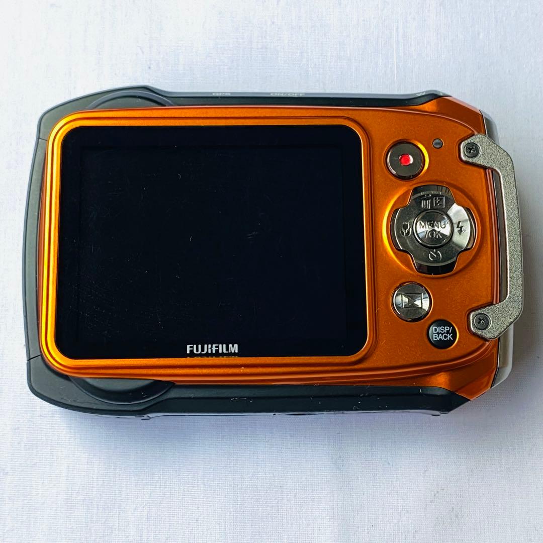 富士フイルム FinePix XP150 オレンジ デジカメ 中古 動作確認済み