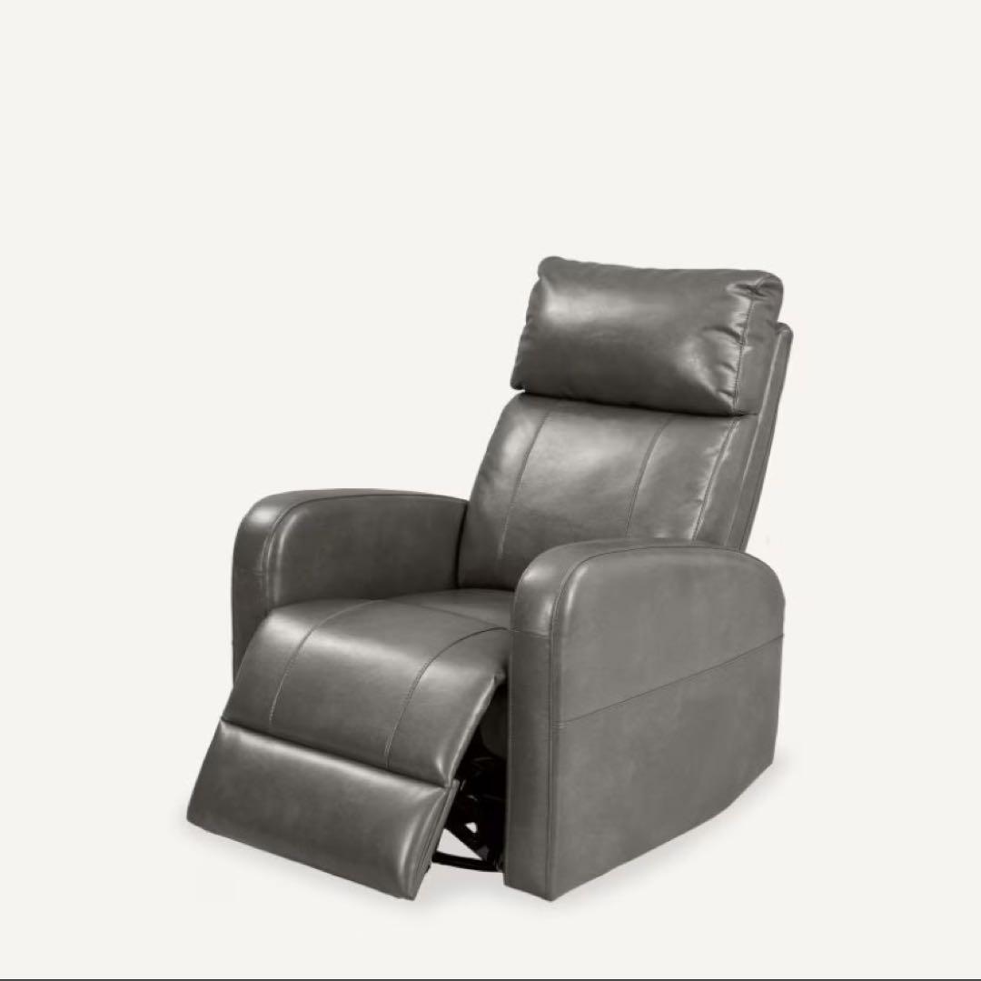 ハイトップ　電動ソファ　グレー　送料込み