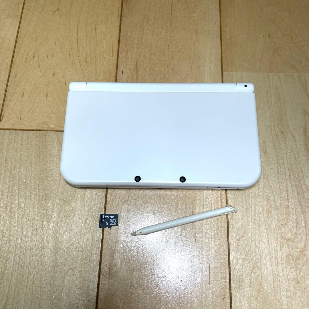 【画面ヤケあり】Newニンテンドー3DSLL パールホワイト