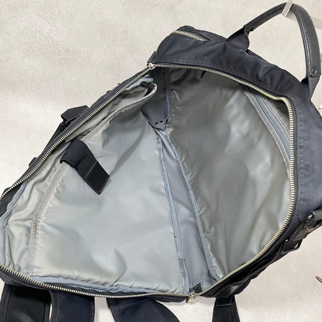 PORTER ポーター 3WAY ブリーフケース ビジネスリュック ナイロン 黒