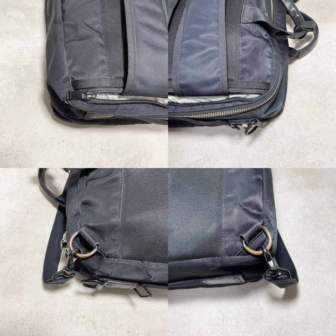 PORTER ポーター 3WAY ブリーフケース ビジネスリュック ナイロン 黒
