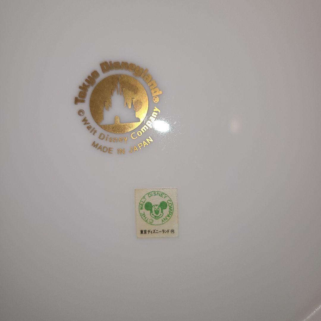 東京ディズニーランド　レア　ディナー皿　ミッキー　35年位前ディズニーランド初期