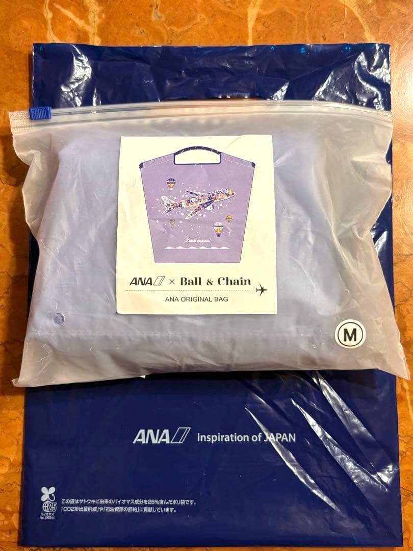 【新品 未開封】ANA 国際線機内販売限定 Ball & Chain バッグ