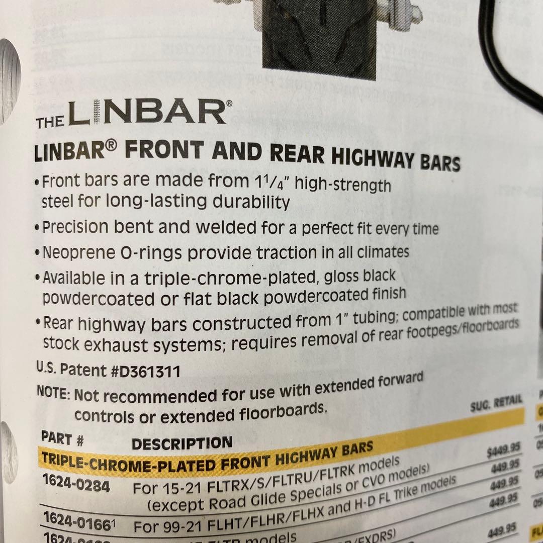 LINBAR リアバンパー　fxst 00〜05
