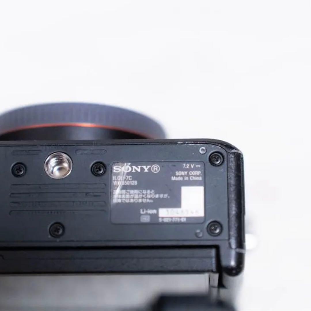 SONY α7C シャッター回数少　箱+付属品あり