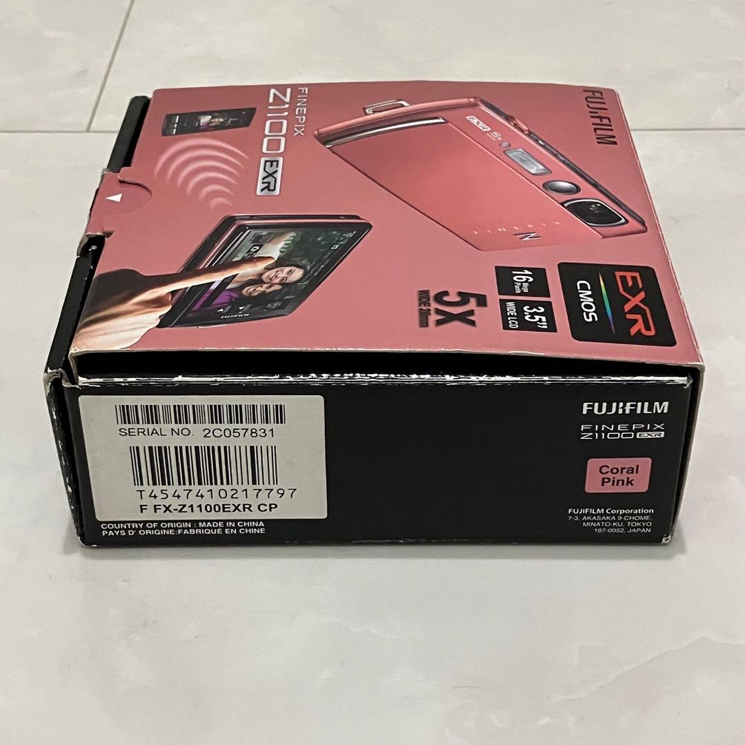 FUJIFILM フジフィルム FinePix Z1100EXR ピンクデジカメ