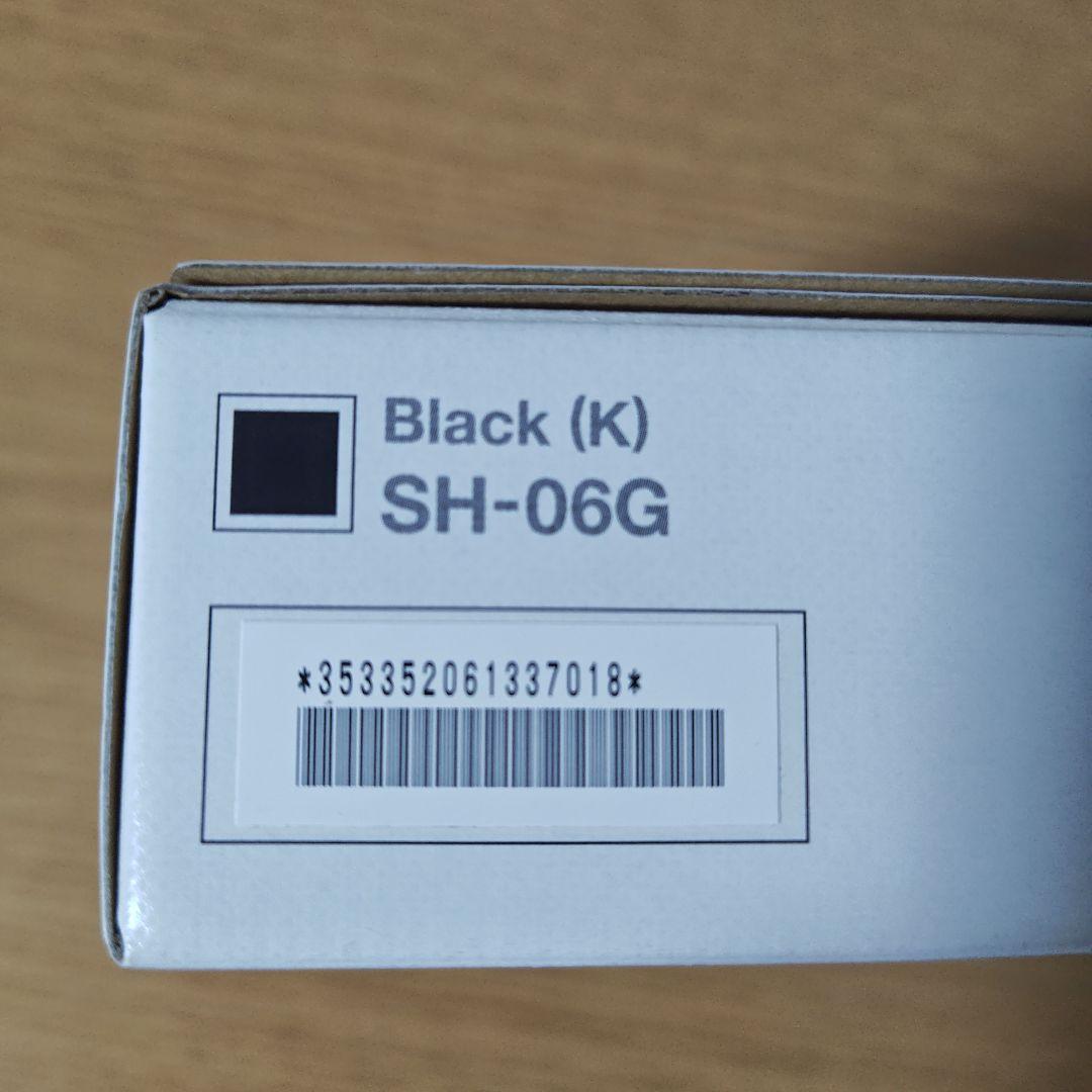 AQUOS ケータイ SH-06G 黒【ほぼ新品/機種変作業のみ】