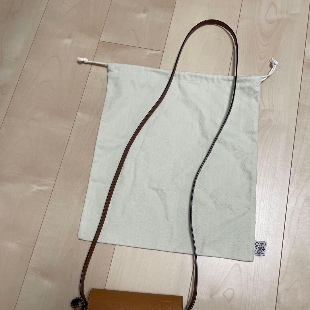 ロエベ　LOEWE ゲート　ミニ　ショルダーバッグ　ブラウン　保存袋つき