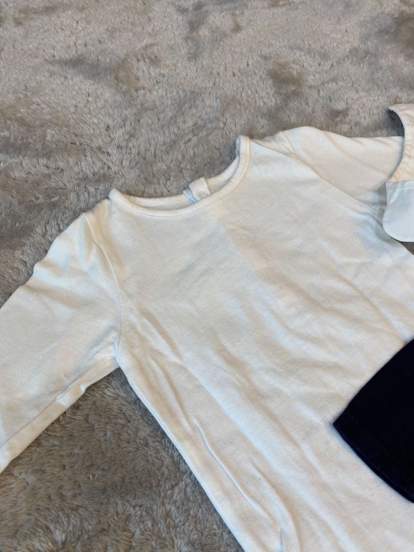 マールマール　ベビー服セット（ロンパース・カーディガン）