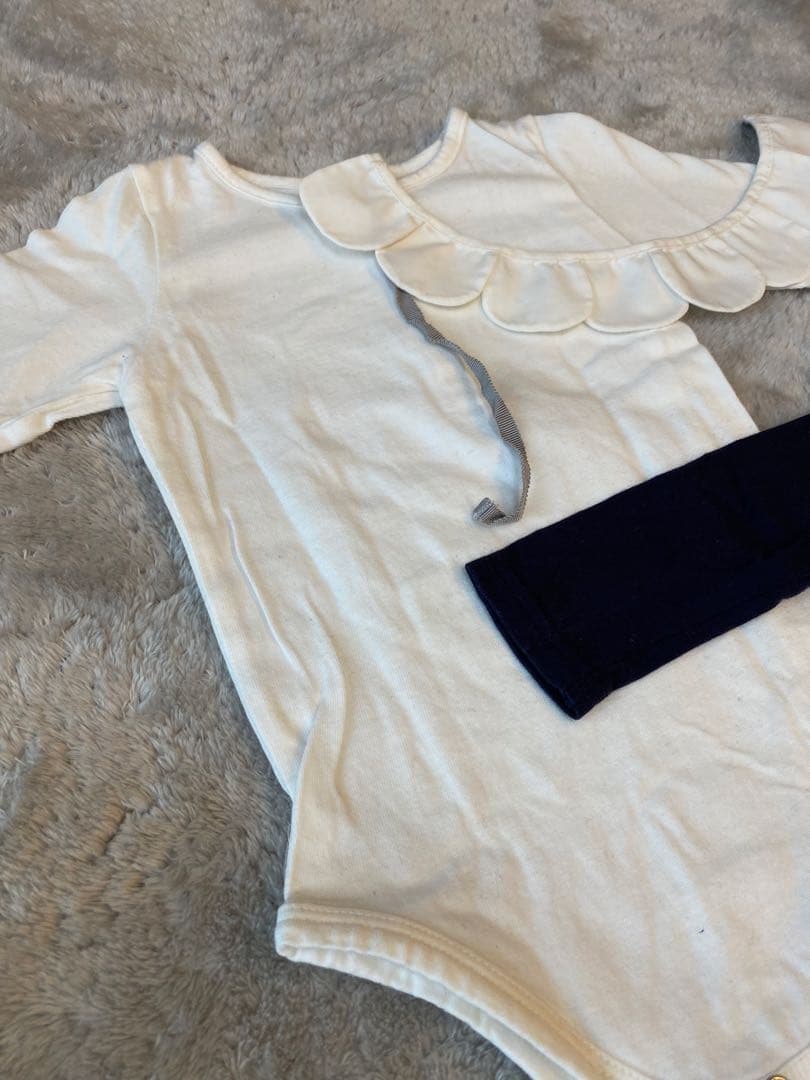 マールマール　ベビー服セット（ロンパース・カーディガン）