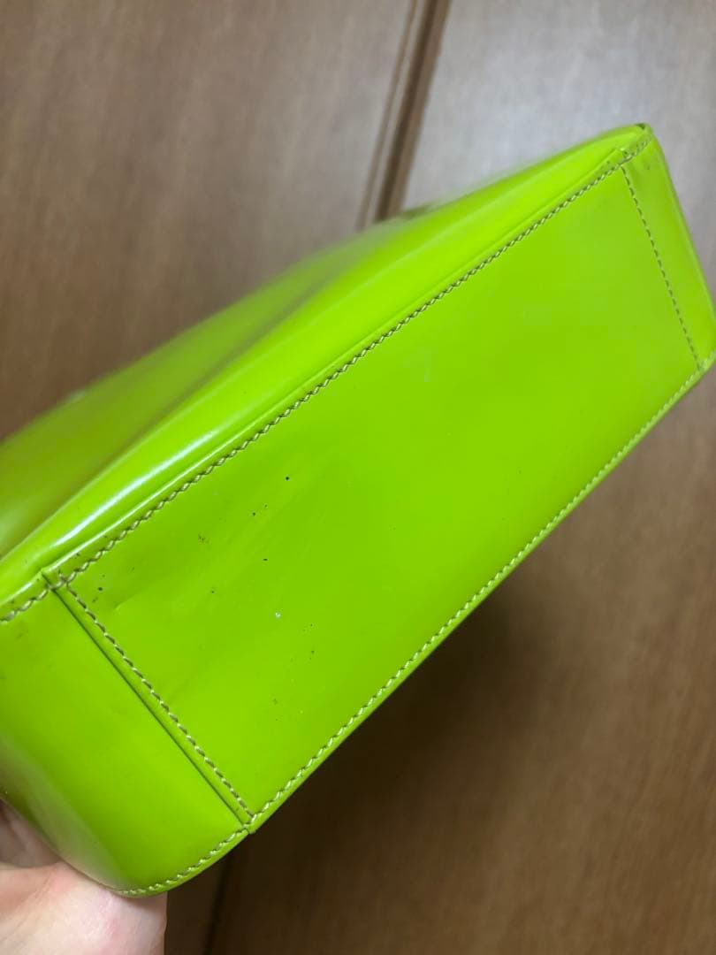 グッチGUCCI ヴィンテージ ショルダーバッグ グリーン