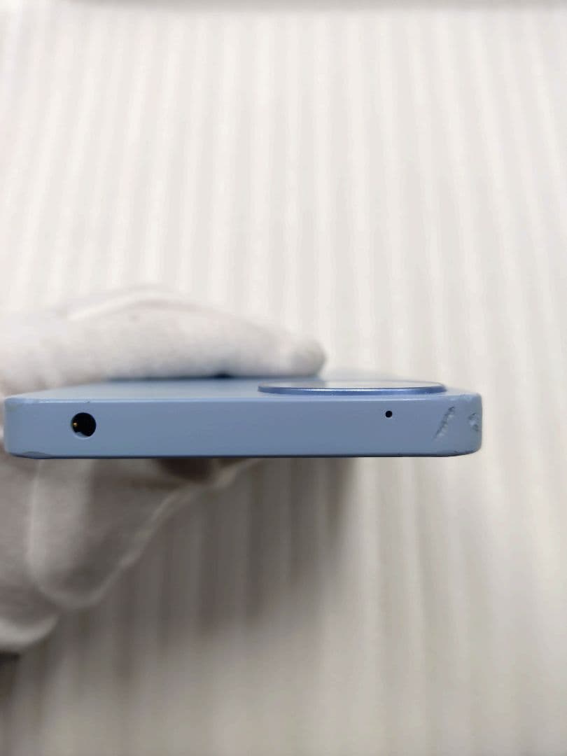 4-381 AQUOS　WISH4　スマートフォン本体　ブルー　SH-М27