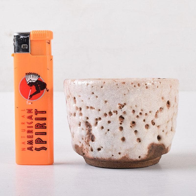 志野焼　ぐい呑み　酒盃　時代箱　M　R8083