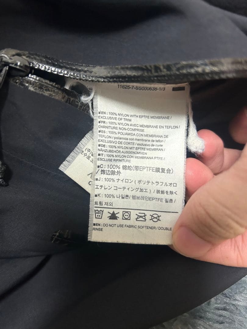 超希少　arc'teryx beta sv s ベータジャケット