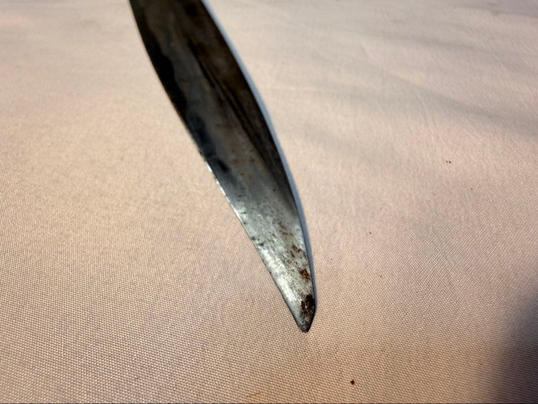 麻生　柳刃包丁　刺身包丁　包丁　刃物　刻印あり