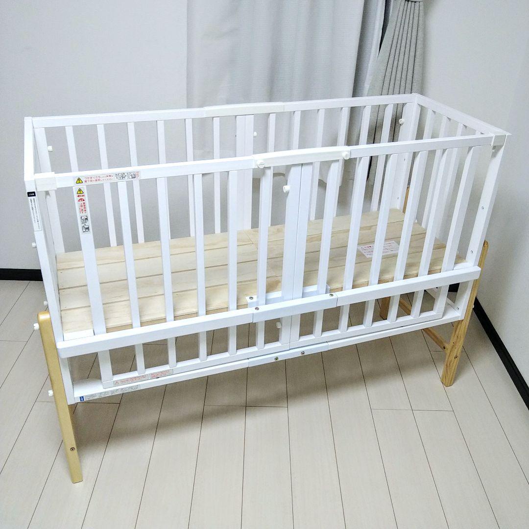 【早い者勝ち❣綺麗☆】大和屋 ベビーベッド そいねーるⅢ⭐︎ アポ