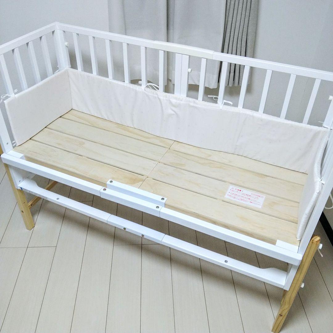 【早い者勝ち❣綺麗☆】大和屋 ベビーベッド そいねーるⅢ⭐︎ アポ
