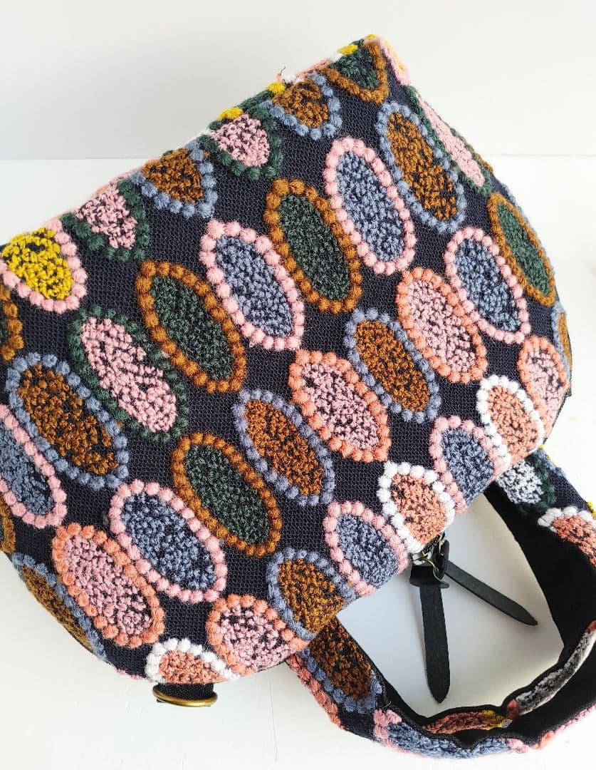 ミナペルホネン 超レア ピンクミッスク ミニサイズファスナーバッグ②