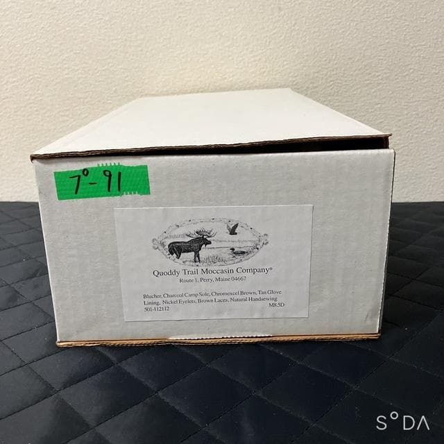 【未使用】Quoddy Trail Moccasin デッキシューズ（プー91）