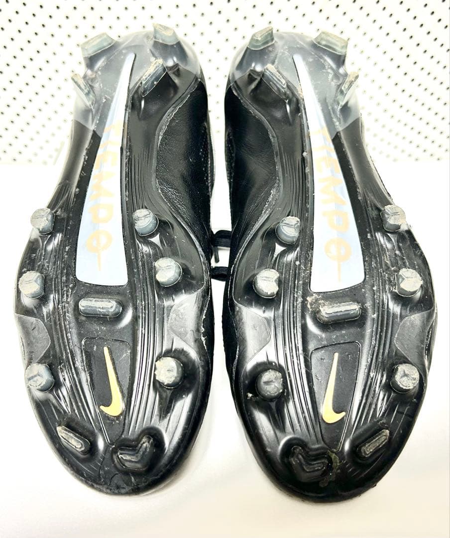 NIKE レジェンド9エリートFG （ブラックxゴールド）サッカー26.5cm