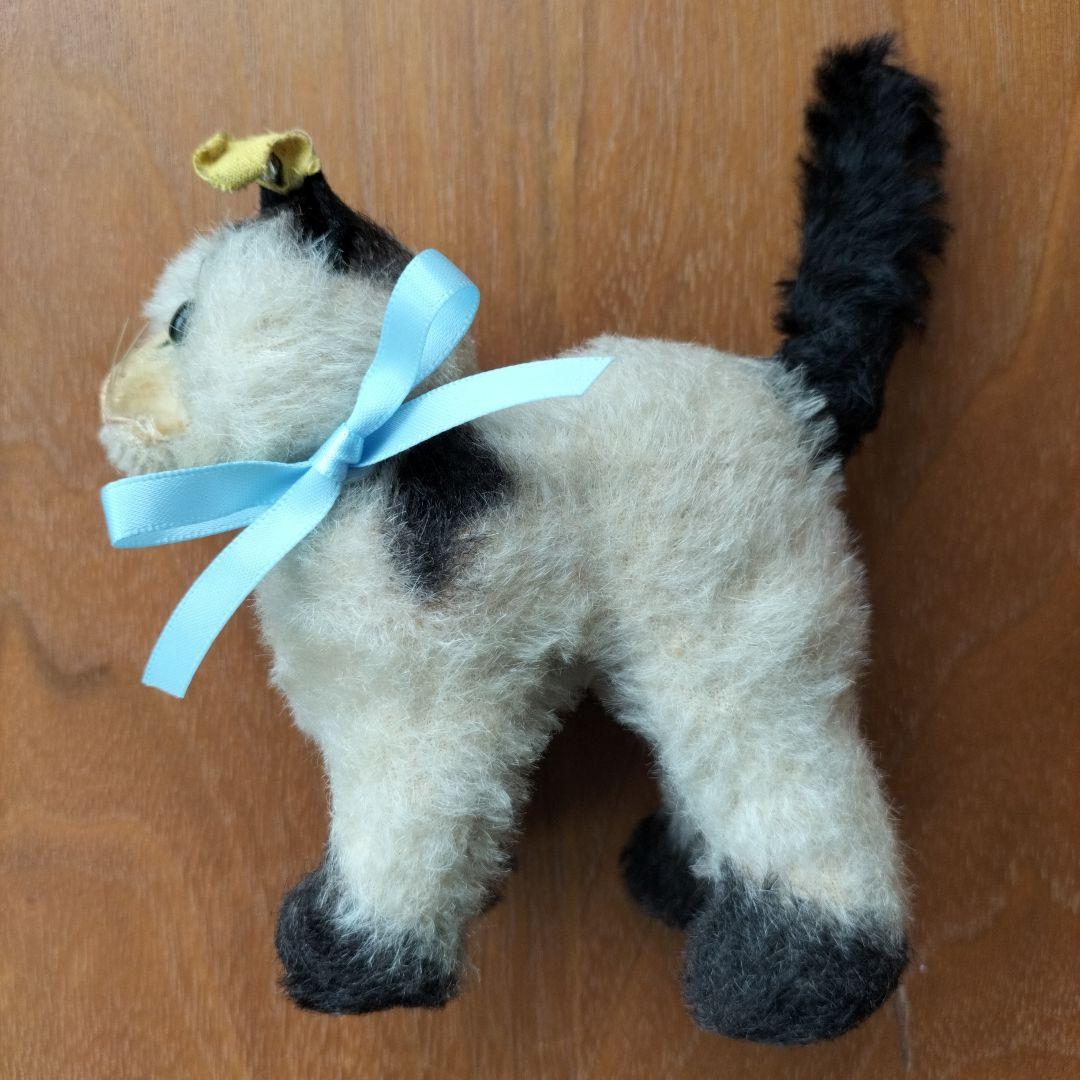 ビンテージ　シュタイフ　Gussy キャット　猫