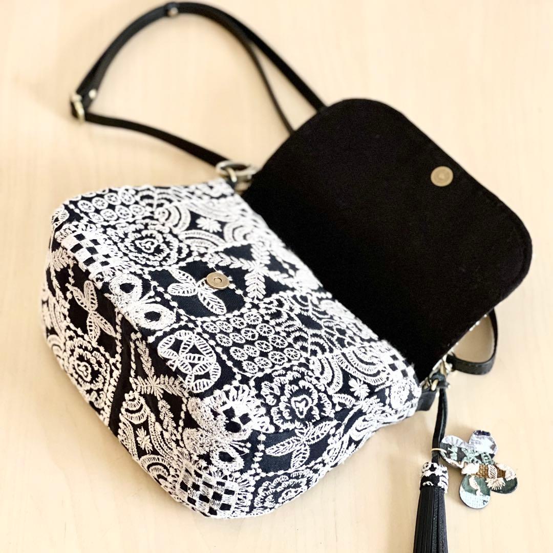 ⭐︎ミナペルホネン コロンとしたショルダーバッグMB602-085