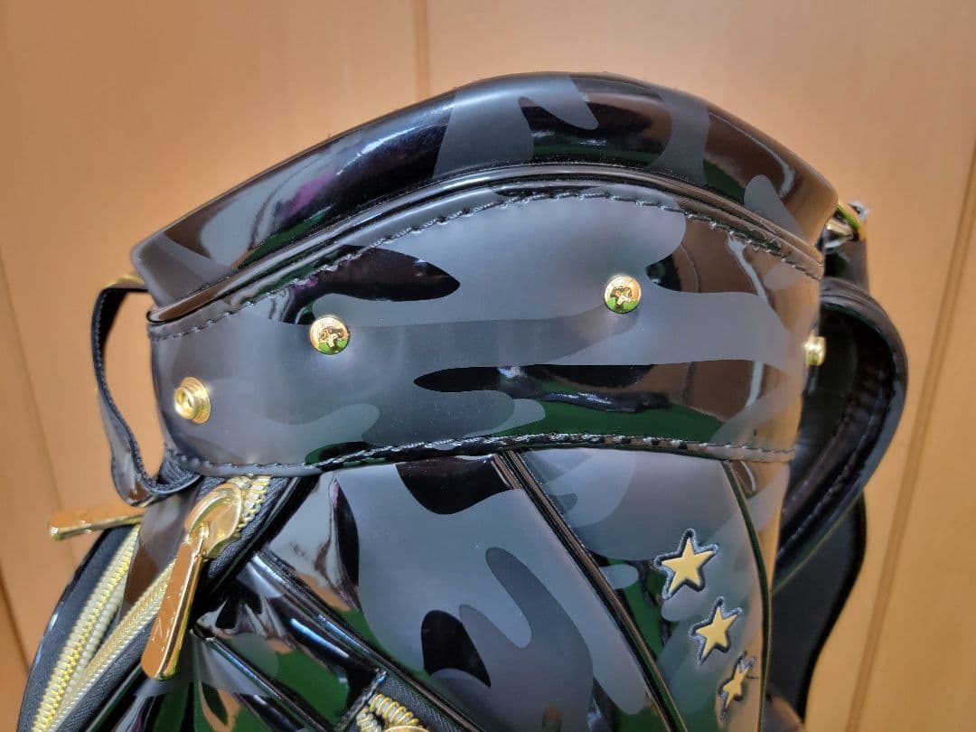 送料無料　V12　キャディバッグ　ヘッドカバー5個付