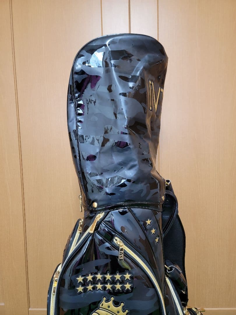 送料無料　V12　キャディバッグ　ヘッドカバー5個付