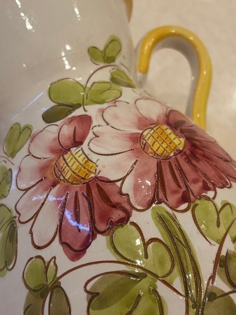 イタリア製花瓶　フラワーベース インテリア アンティーク 洋風花器