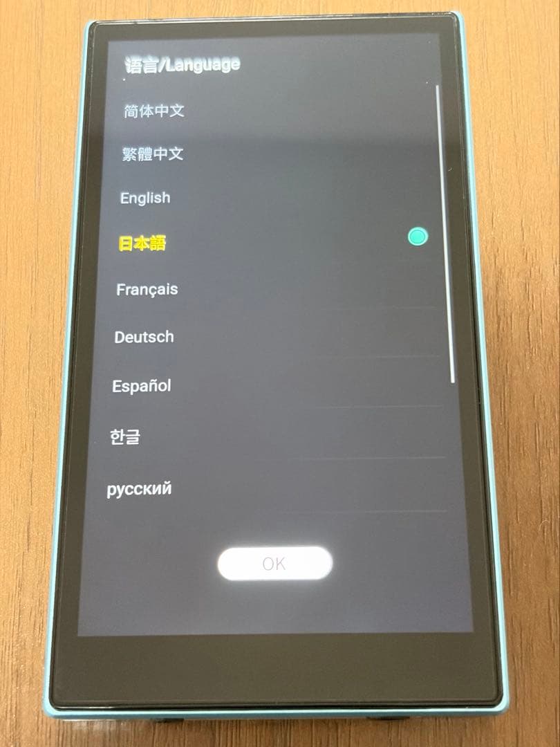 Fiio JM21 ブルー　純正ケース付き