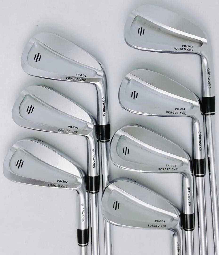 【希少な美品】グラインドワークス　PR202 アイアンセット ゴルフクラブ 7本