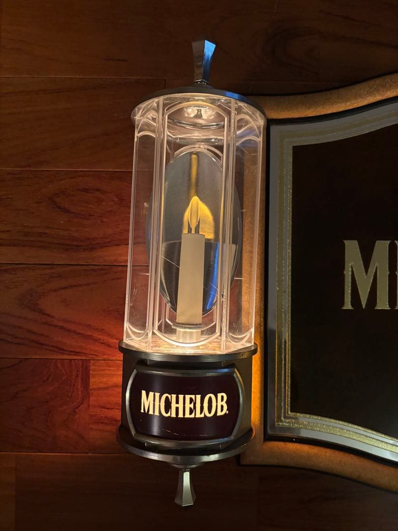 Vintage Michelob Beer Lighted (パブミラー)