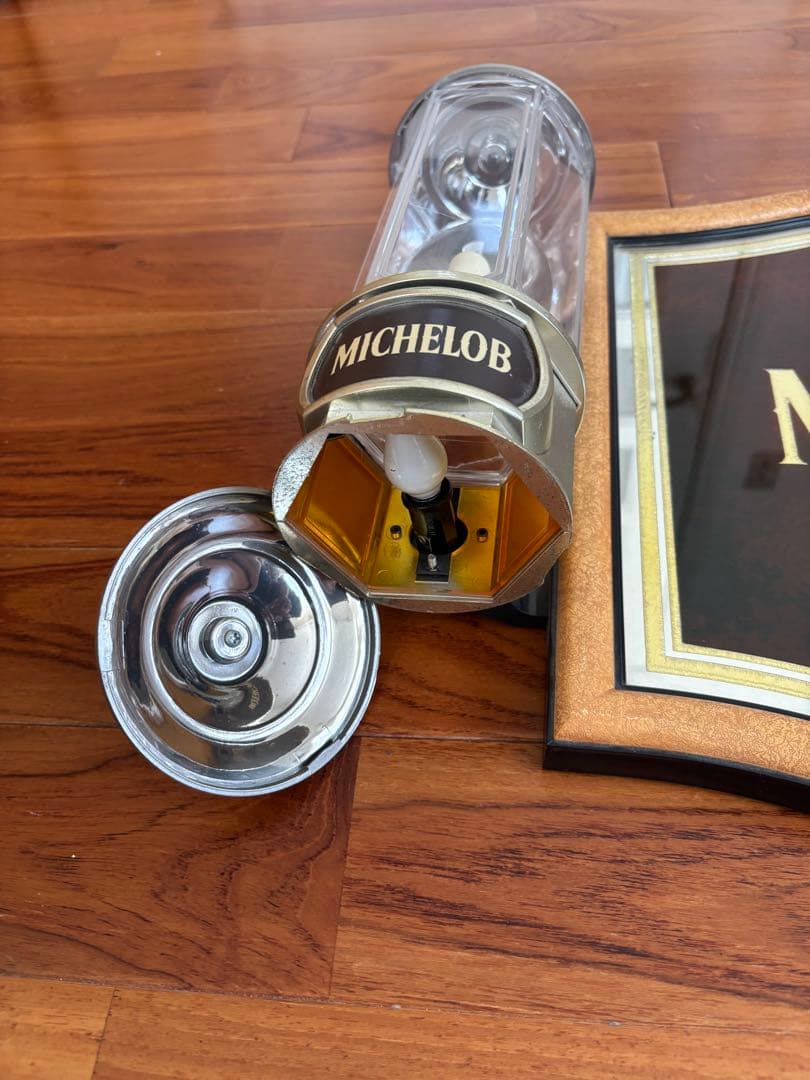 Vintage Michelob Beer Lighted (パブミラー)