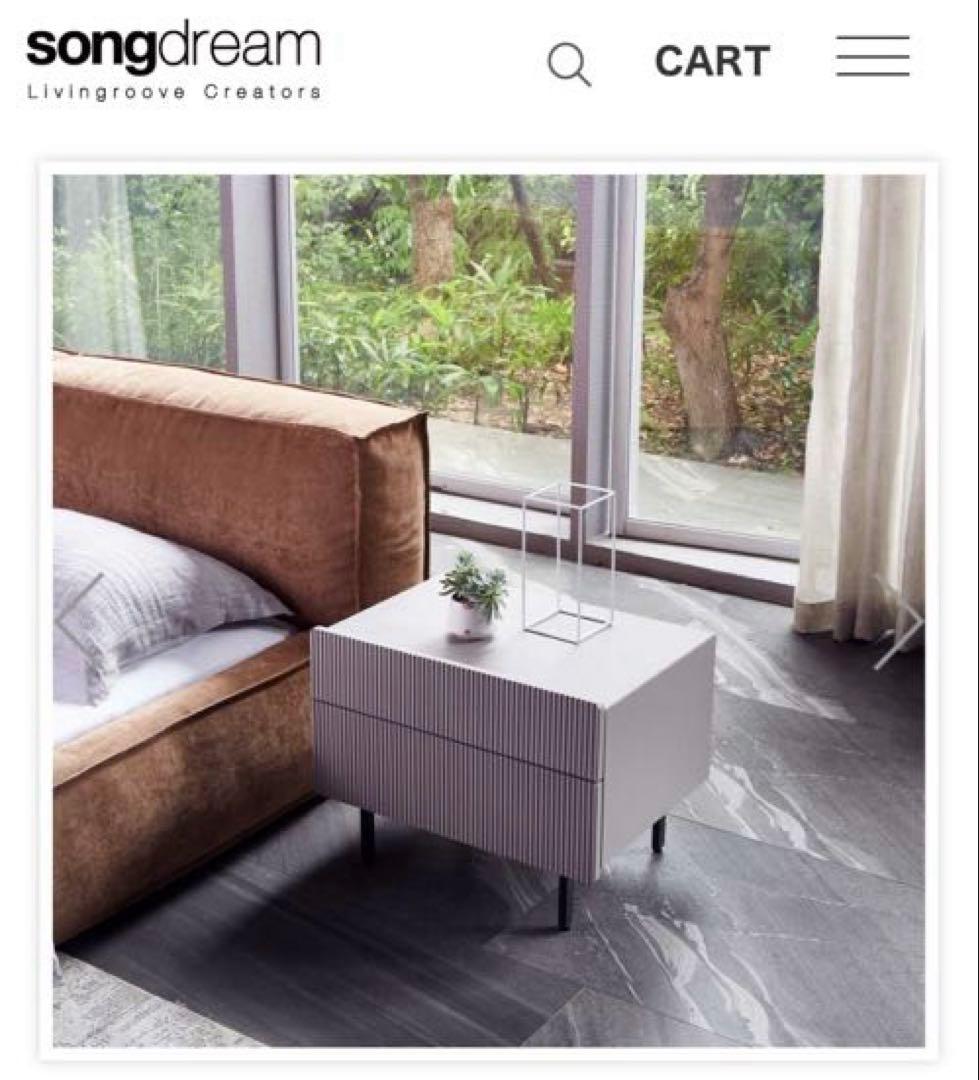 【週末限定値下げ】【songdream】ナイトテーブル/ナイトスタンド